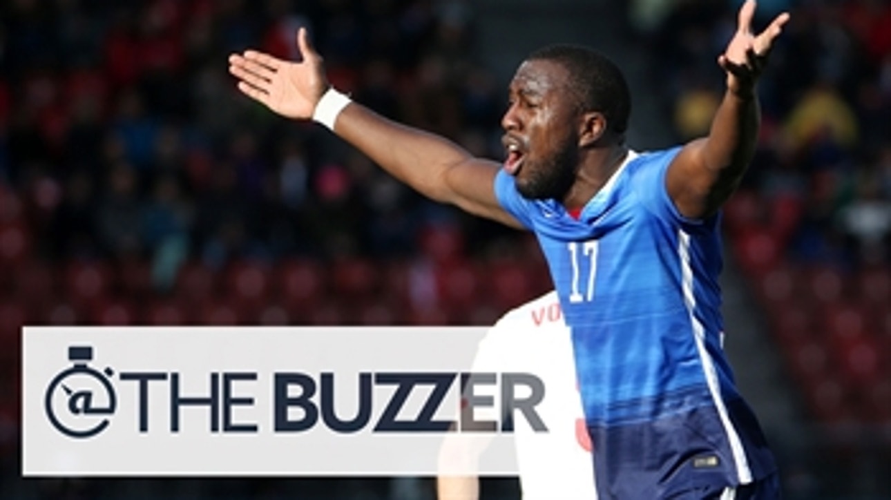 Jozy Altidore drops F-bomb on ref at a friendly