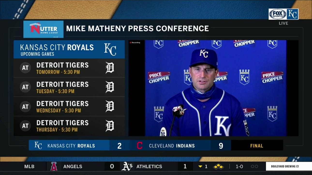 Matheny: Royals need to 'clean some things up' after opening series