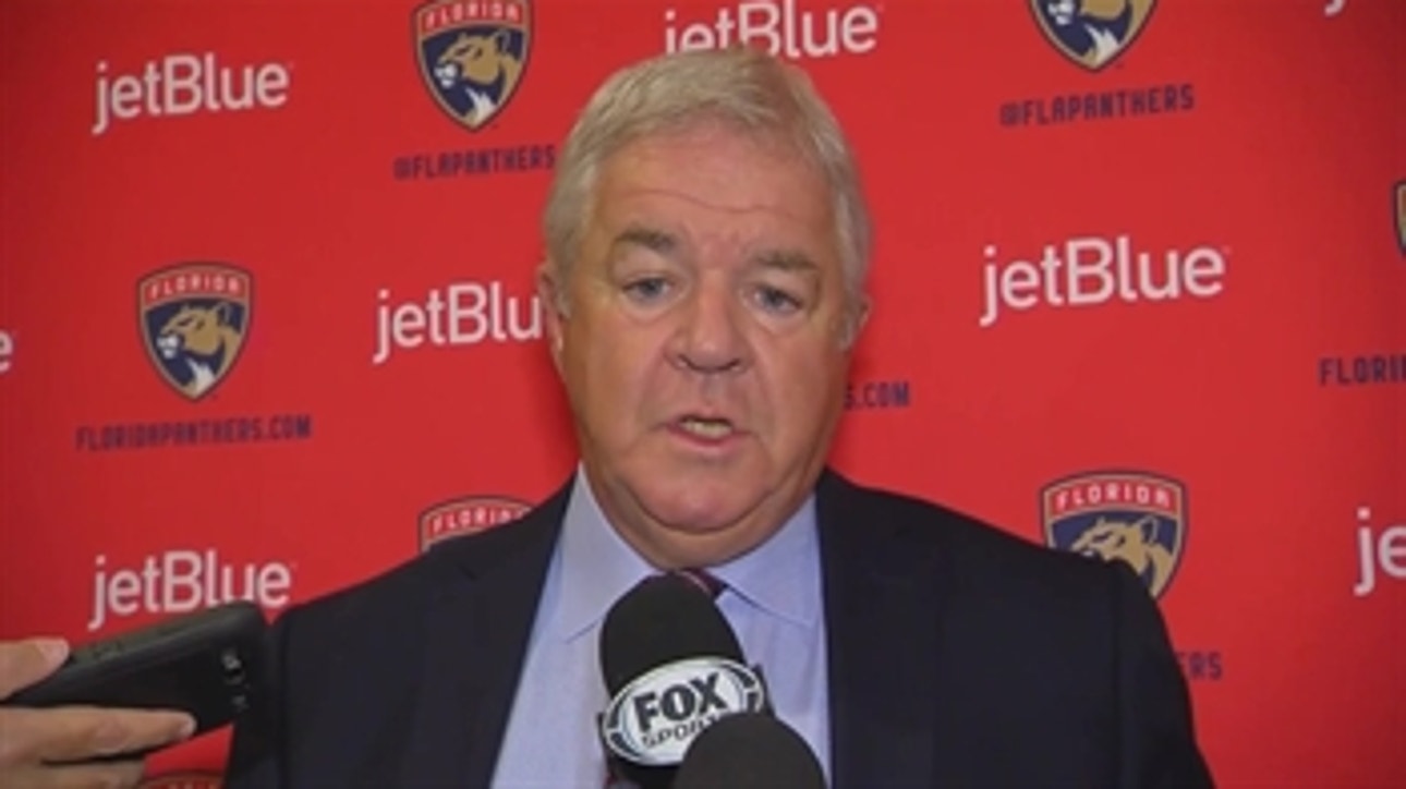 Dale Tallon on Panthers' first half, Barkov's All-Star nod, possible moves