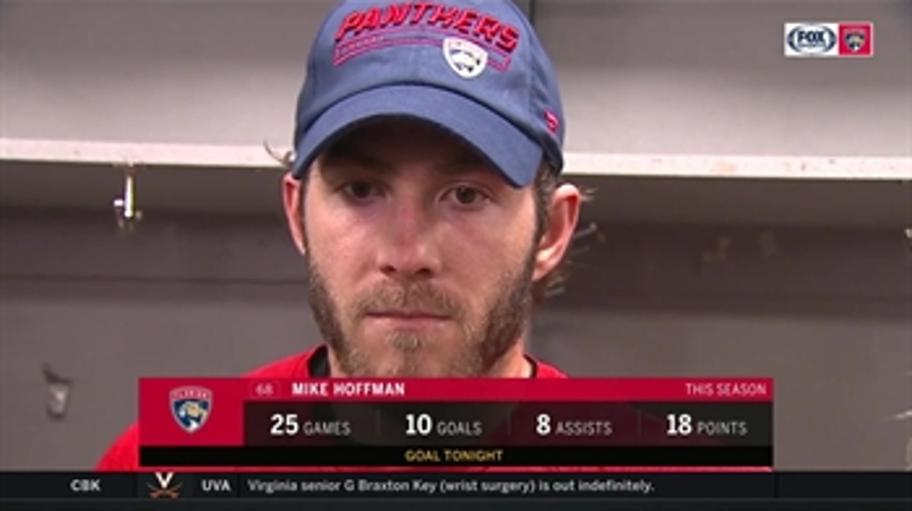 Mike Hoffman details 'minor breakdowns' that proved costly for Panthers in D.C.