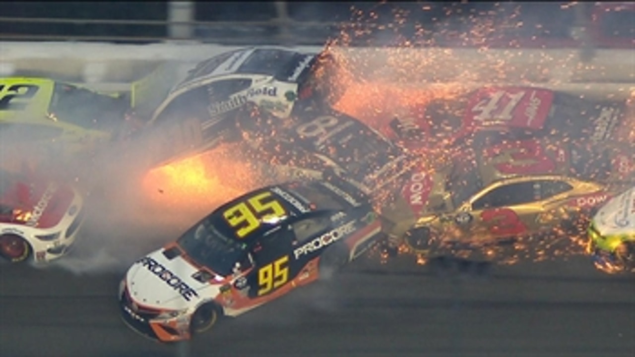 Massive Daytona 500 crash takes out 21 cars in 'The Big One'