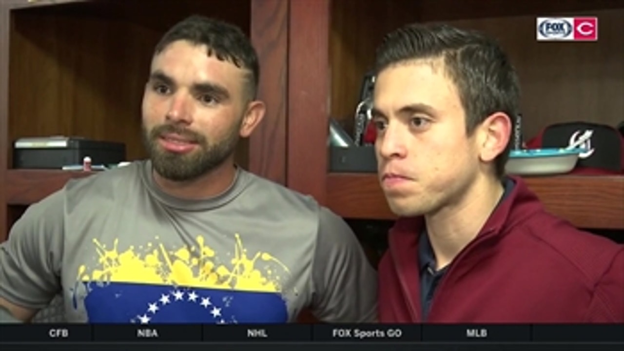 Jose Peraza's work ethic is driving his strong season