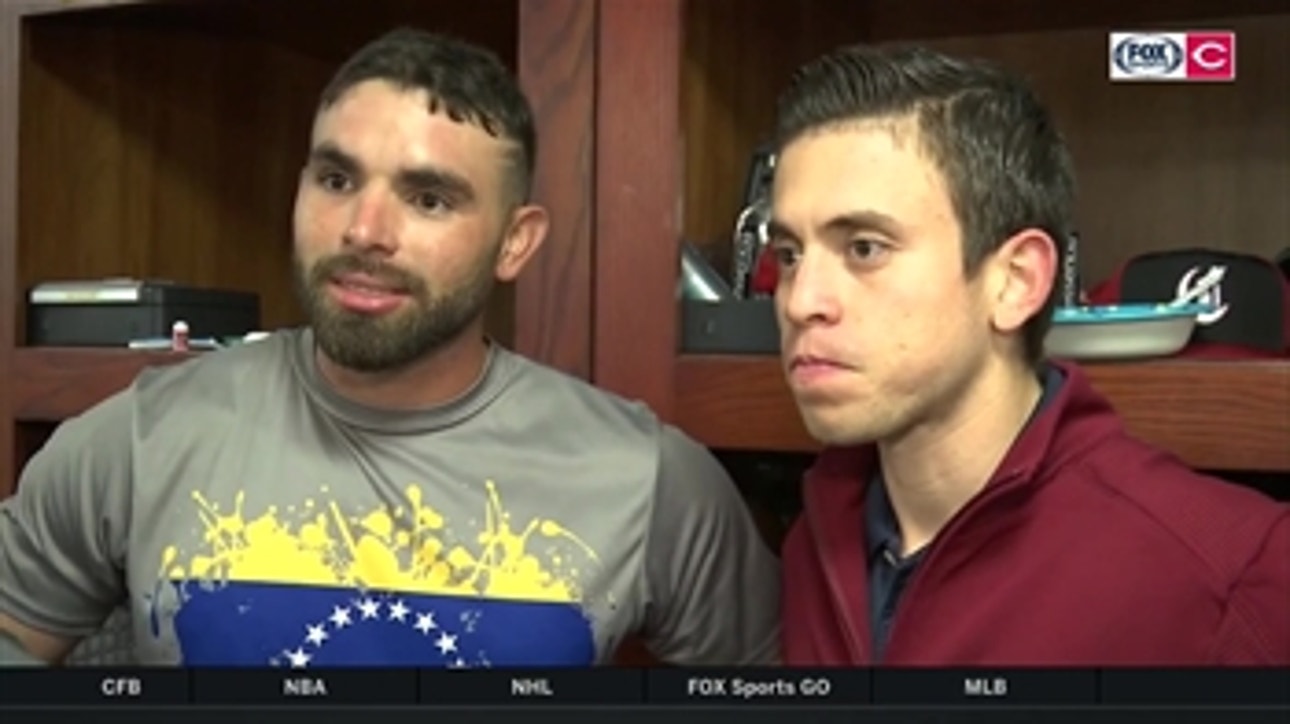 Jose Peraza's work ethic is driving his strong season