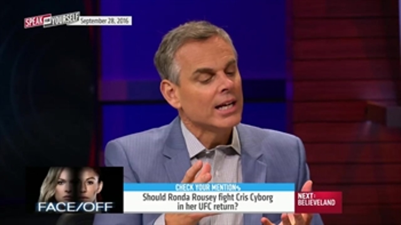 Ronda Rousey wants to fight Cyborg, but that might not be smart - 'Speak for Yourself'