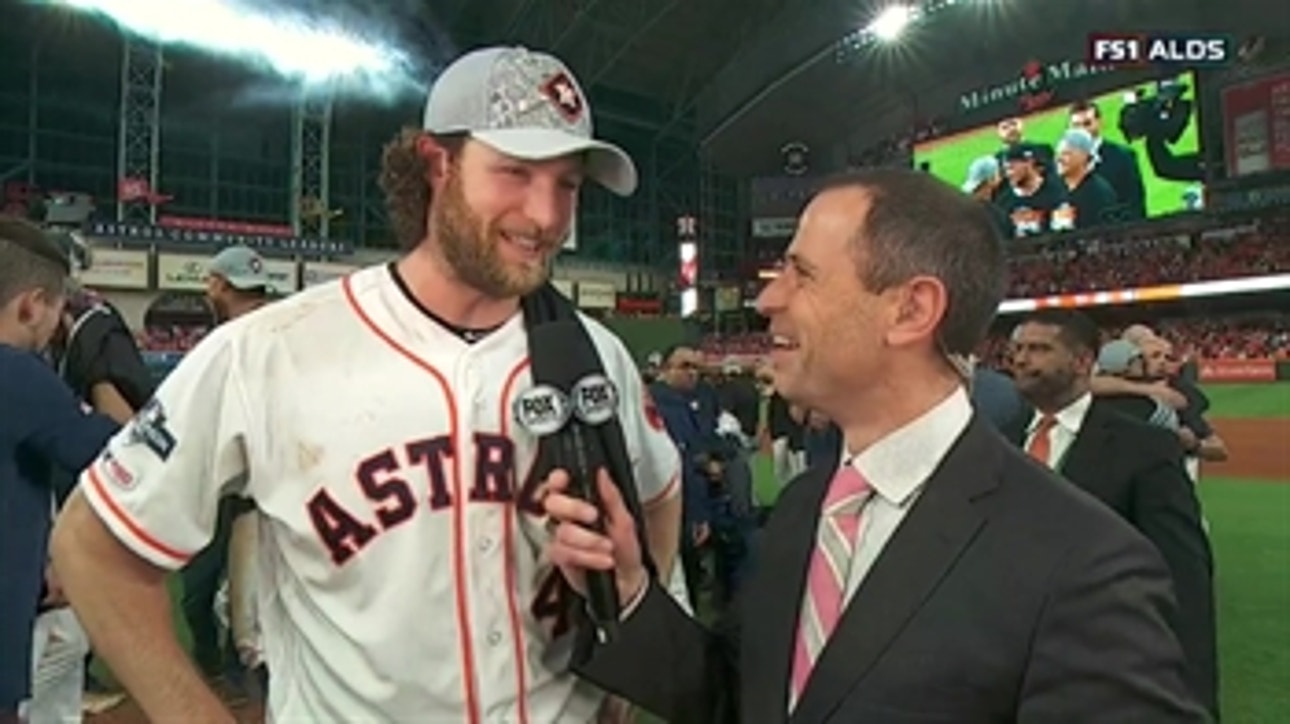 Gerrit Cole on the Astros Game 5 win of the ALDS