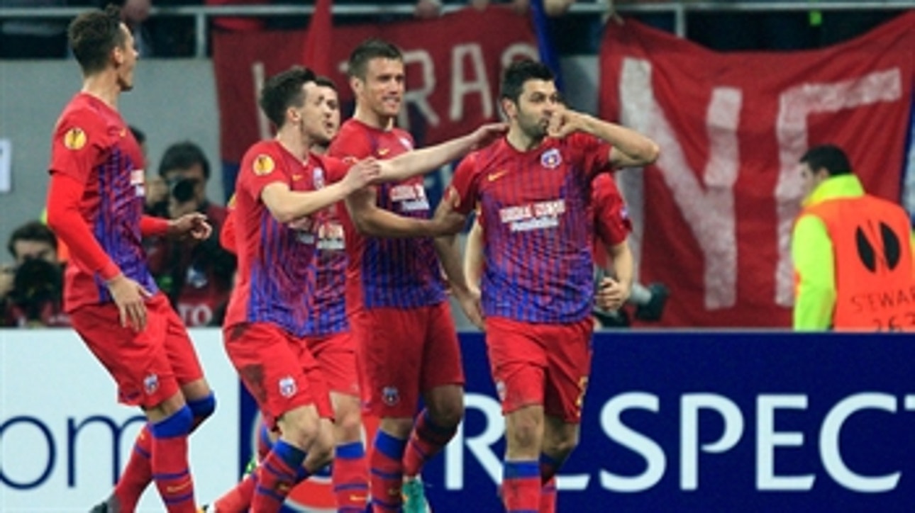 Rusescu's header puts Steaua in front