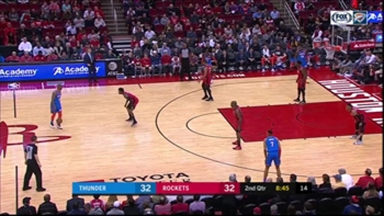 HIGHLIGHTS: Chris Paul gets the Foul Call on the 3-Point Attempt