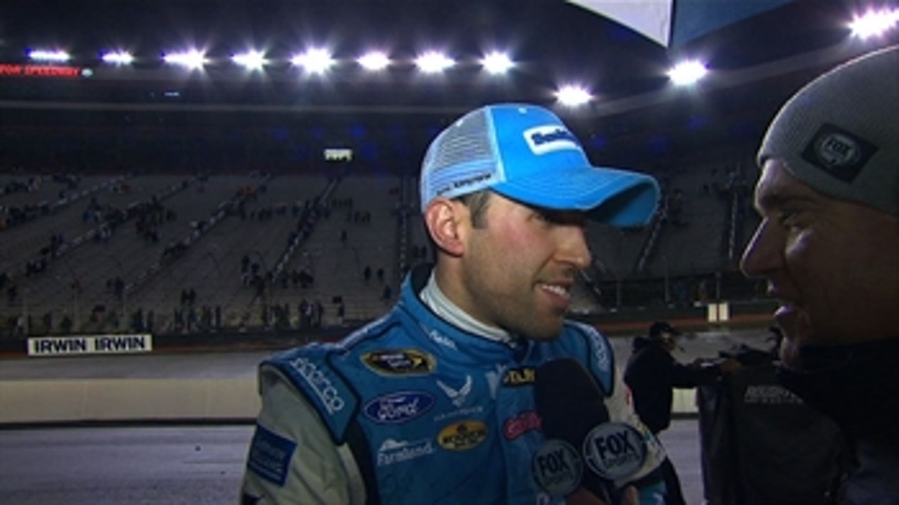 Aric Almirola Rounds Out Ford 1-2-3 at Bristol