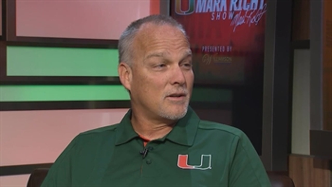 Mark Richt on beating UNC, excitement surrounding unbeaten Miami
