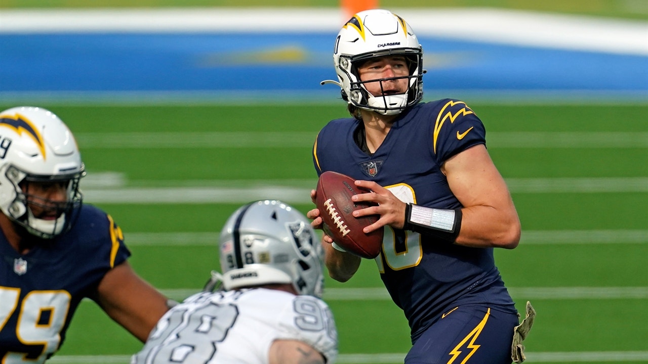 Justin Herbert’s arm talent is ‘in a rare class’ with John Elway, Dan Marino — Colin Cowherd