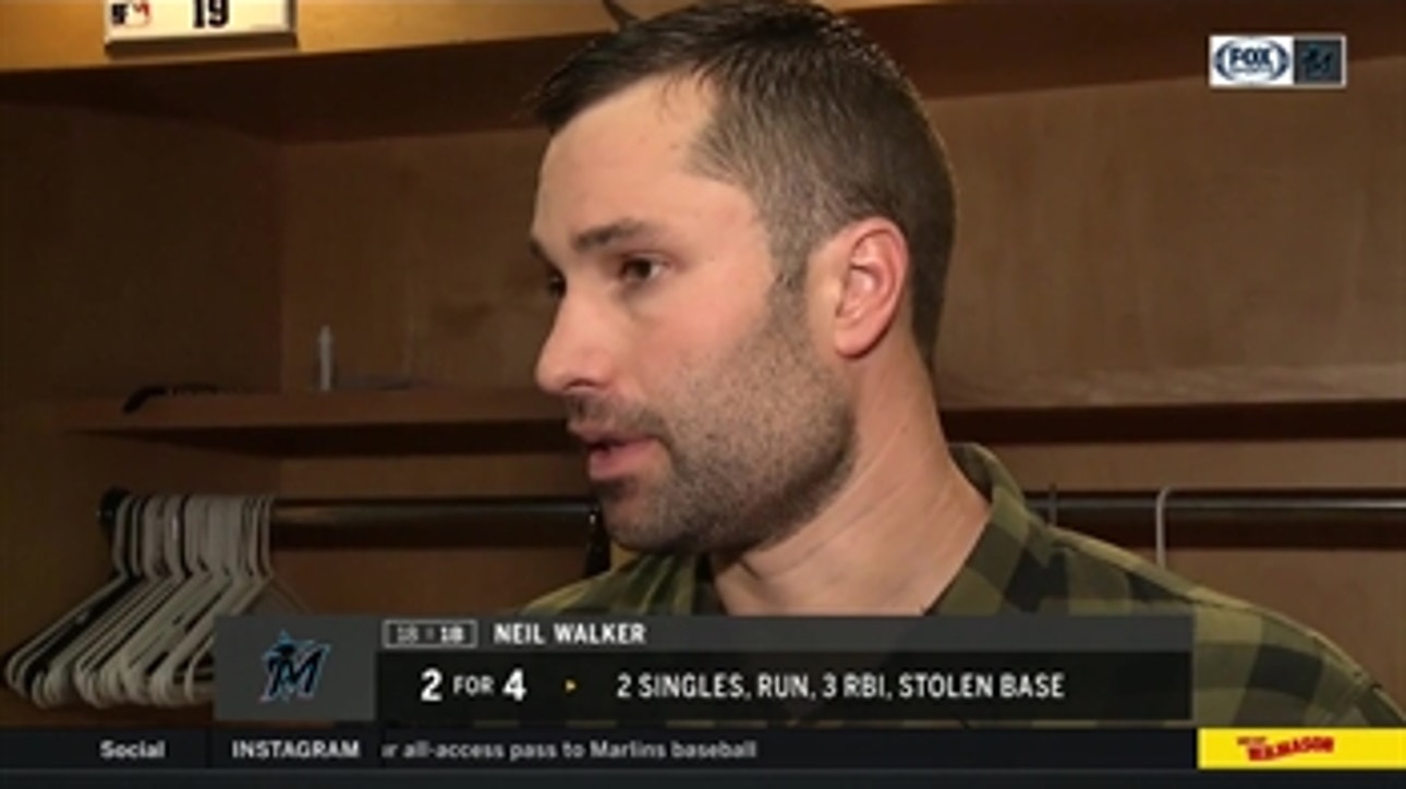 Neil Walker breaks down Marlins' series win, his warm reception in Pittsburgh