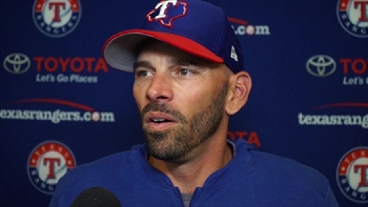 Chris Woodward on Roster Moves ' Rangers First Look