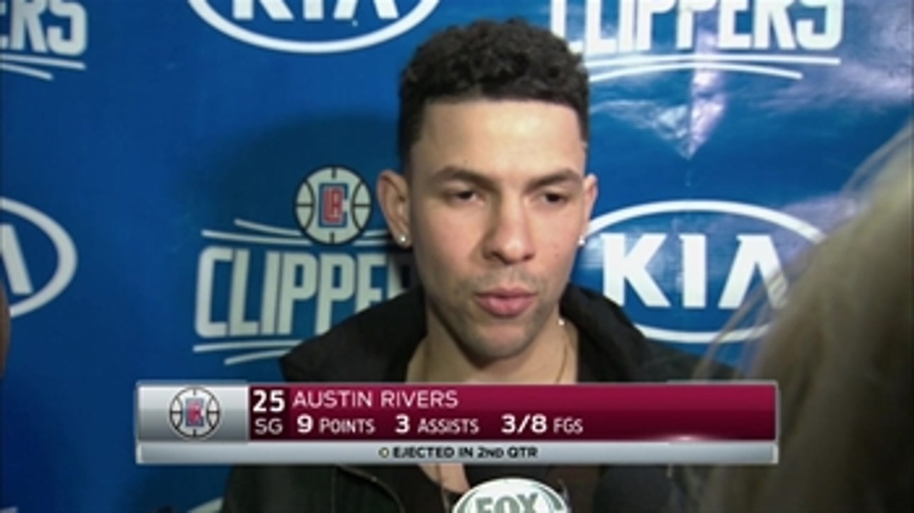 Austin Rivers after ejection against the Rockets: 'I didn't do anything wrong'