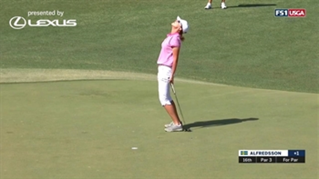 Helen Alfredsson's Winning 72 in 90 Seconds