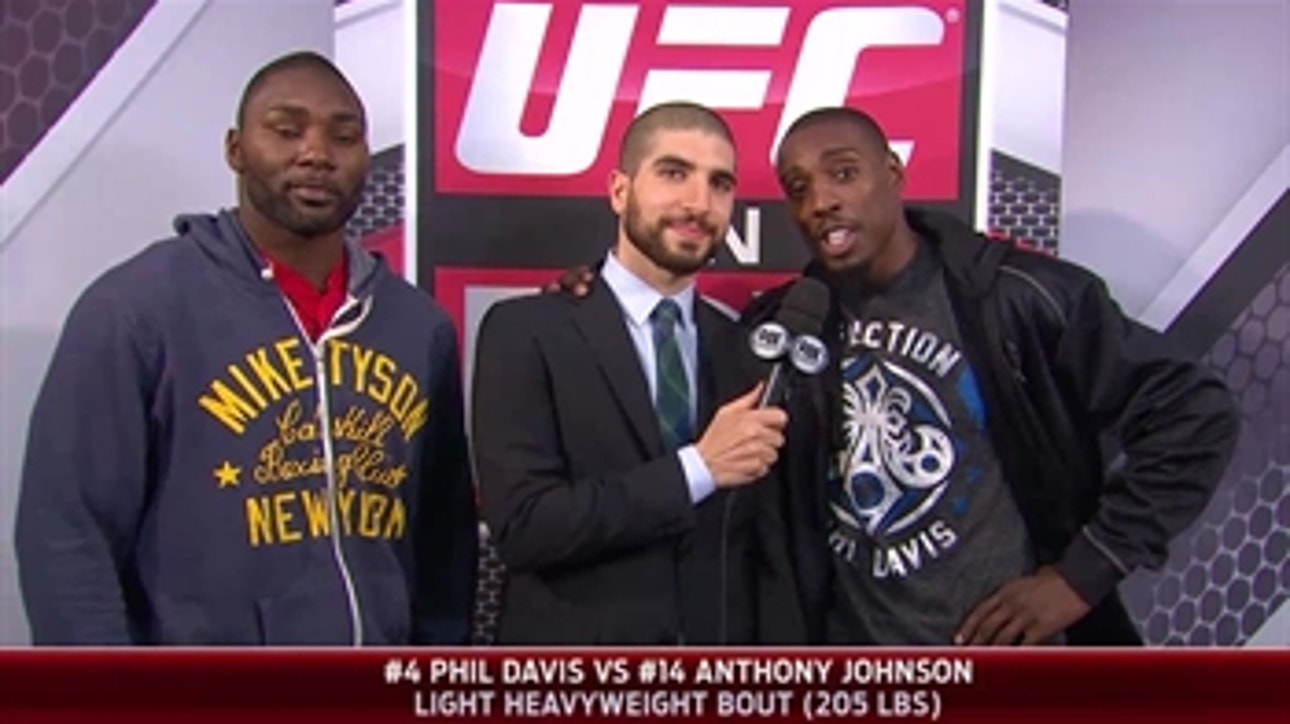 Anthony Johnson and Phil Davis talk UFC 172