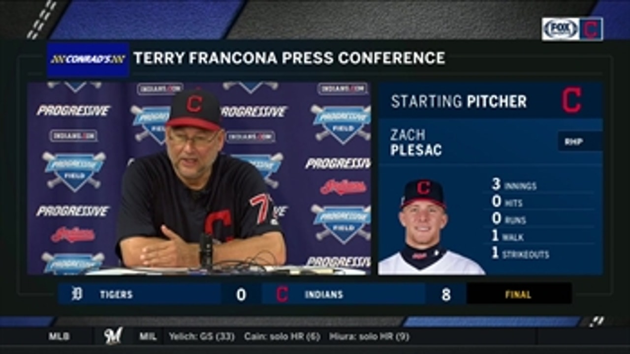 Terry Francona predicted that Zach Plesac would pick off another runner