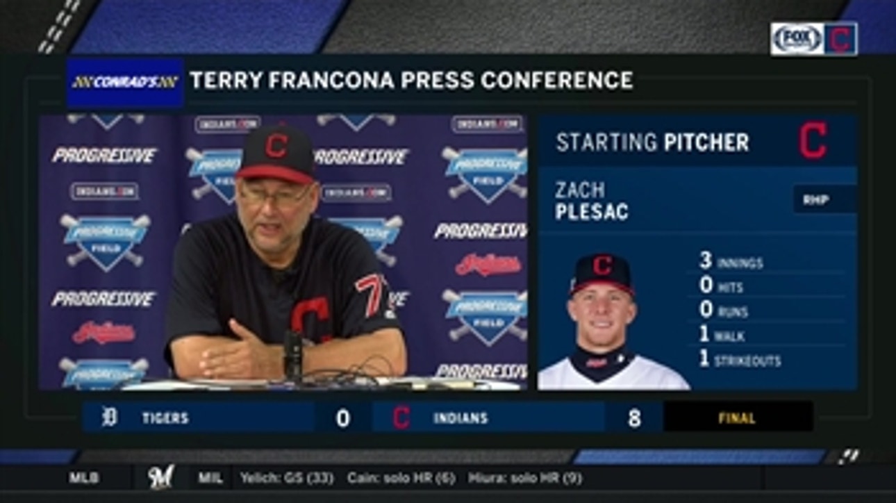 Terry Francona predicted that Zach Plesac would pick off another runner