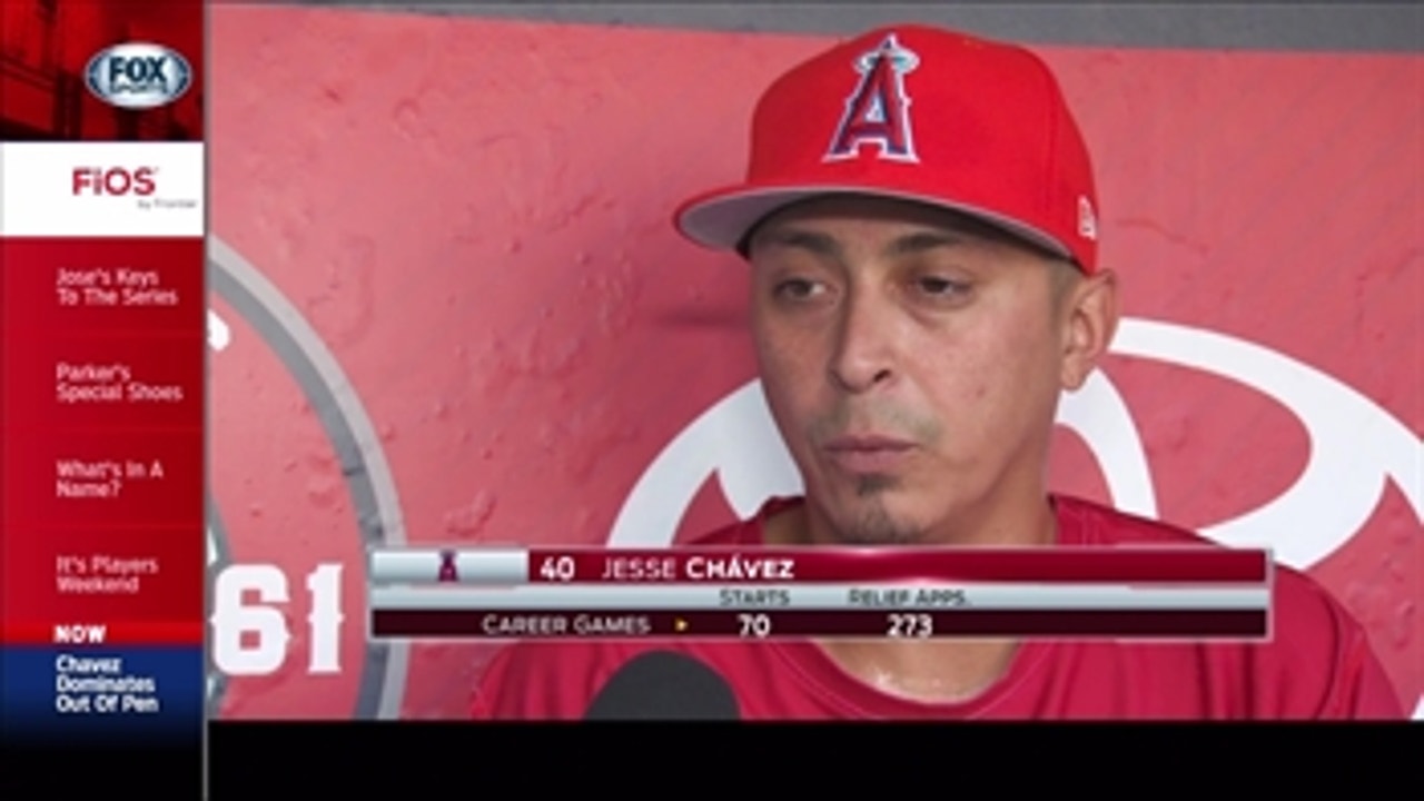 Angels Live: Jesse Chavez on his bullpen role