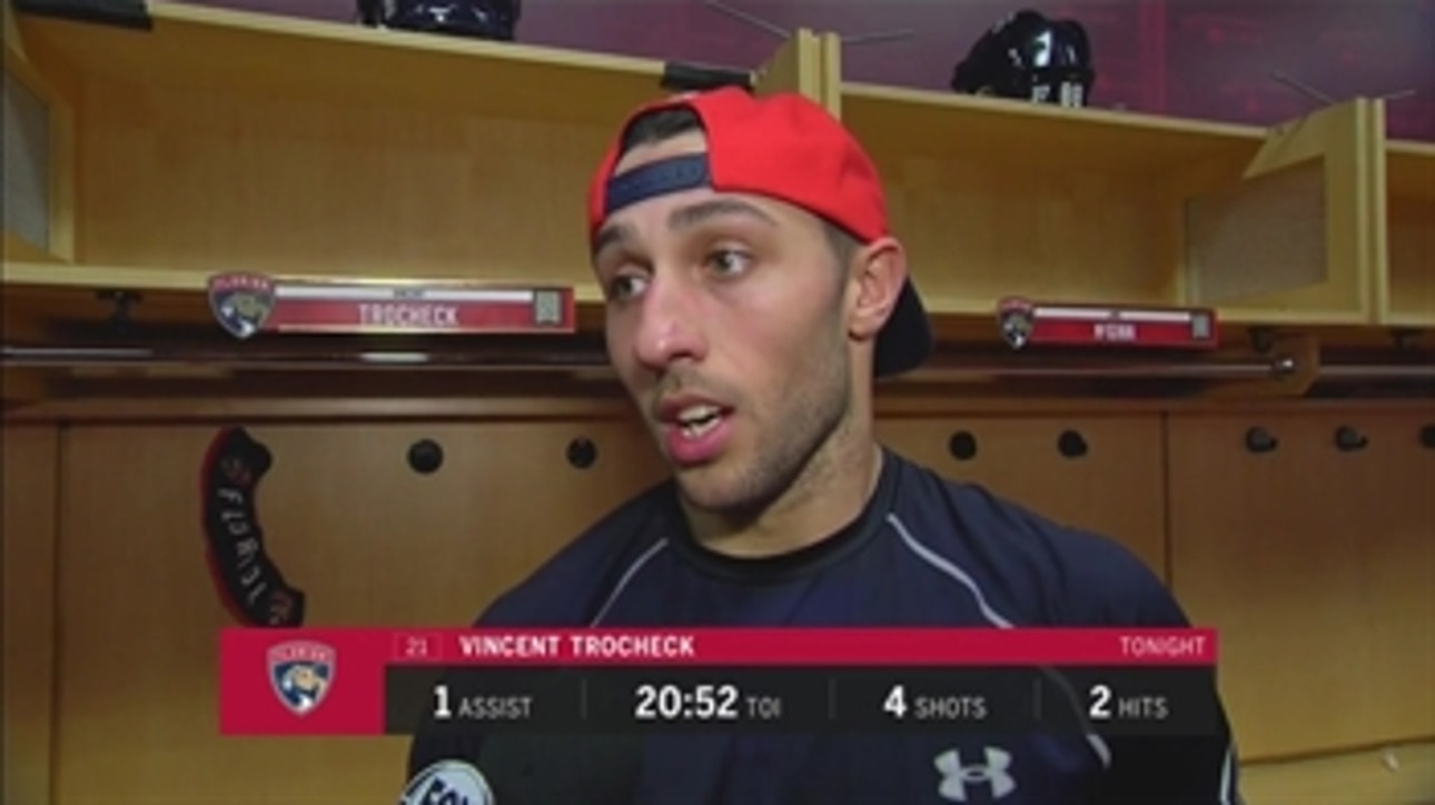 Vincent Trocheck: It's good to come out of the break with a win