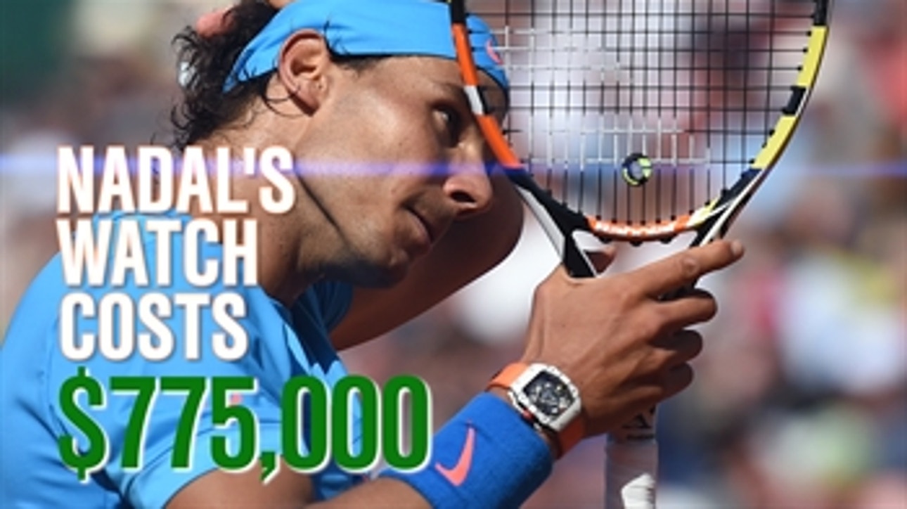 Rafael Nadal is wearing a $775K watch at the French Open