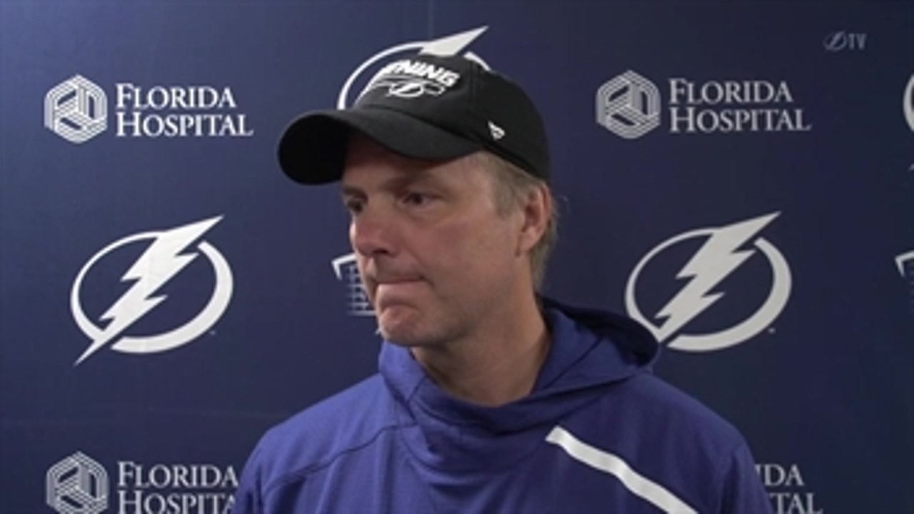 Jon Cooper on facing Nashville, playing without Hedman, Palat