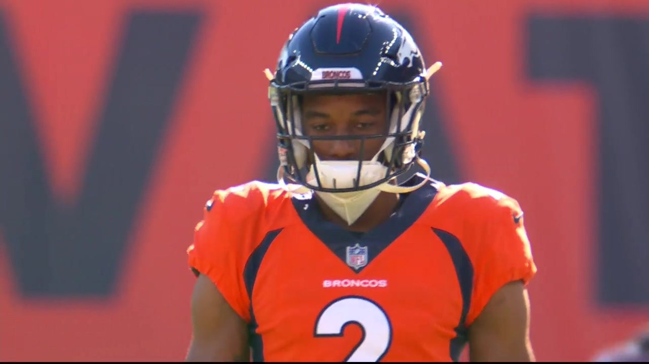Watch Broncos practice squad WR Kendall Hinton warm up ahead of his start at quarterback