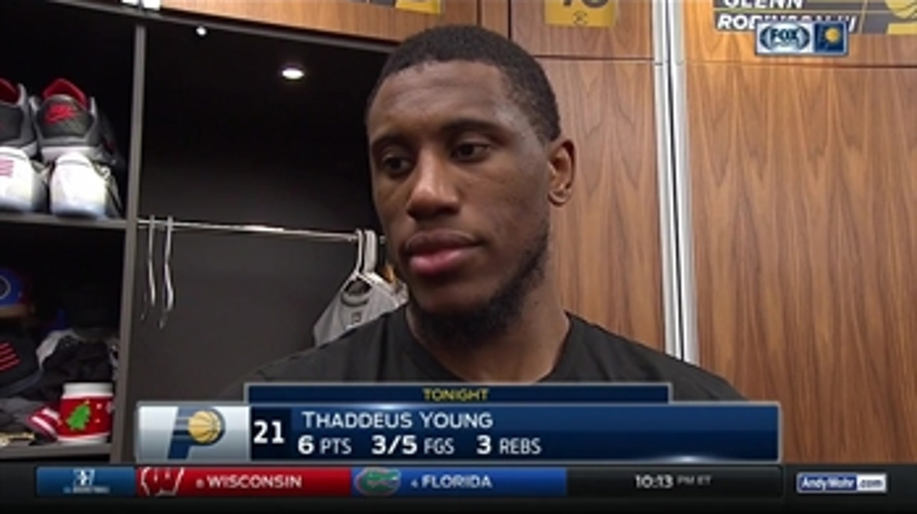 Thaddeus Young: Pacers have to 'go out there and be ready at all times'
