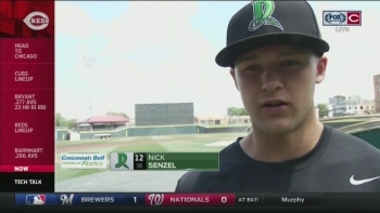 First round pick Nick Senzel says it's 'been a whirlwind' since his move up to Dayton