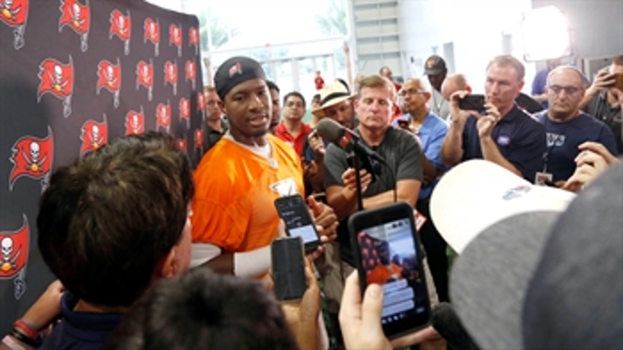 Jason Whitlock details why he loved the way Jameis Winston handled himself today