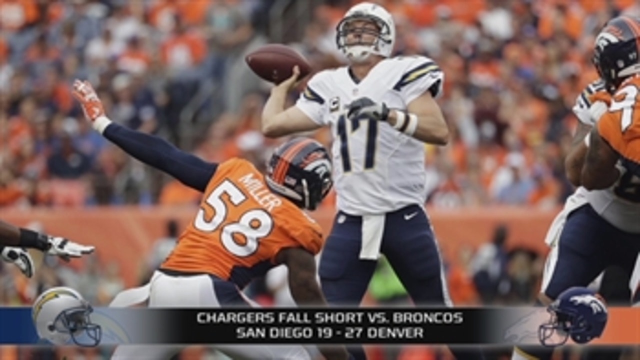 Hardwick can't believe the Chargers didn't run the ball on 4th and goal against the Broncos