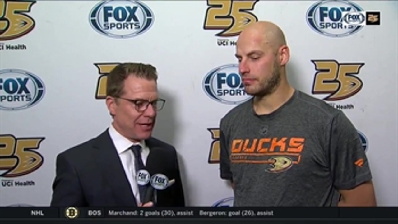 Ryan Getzlaf says Ducks have been 'upping their game' as of late