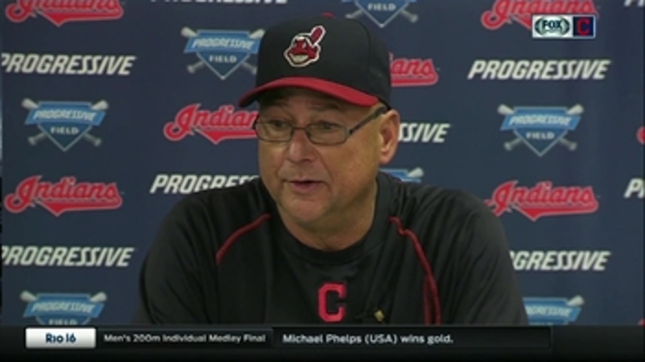 Indians will be cautious, but Tito is optimistic about Carlos Santana's status