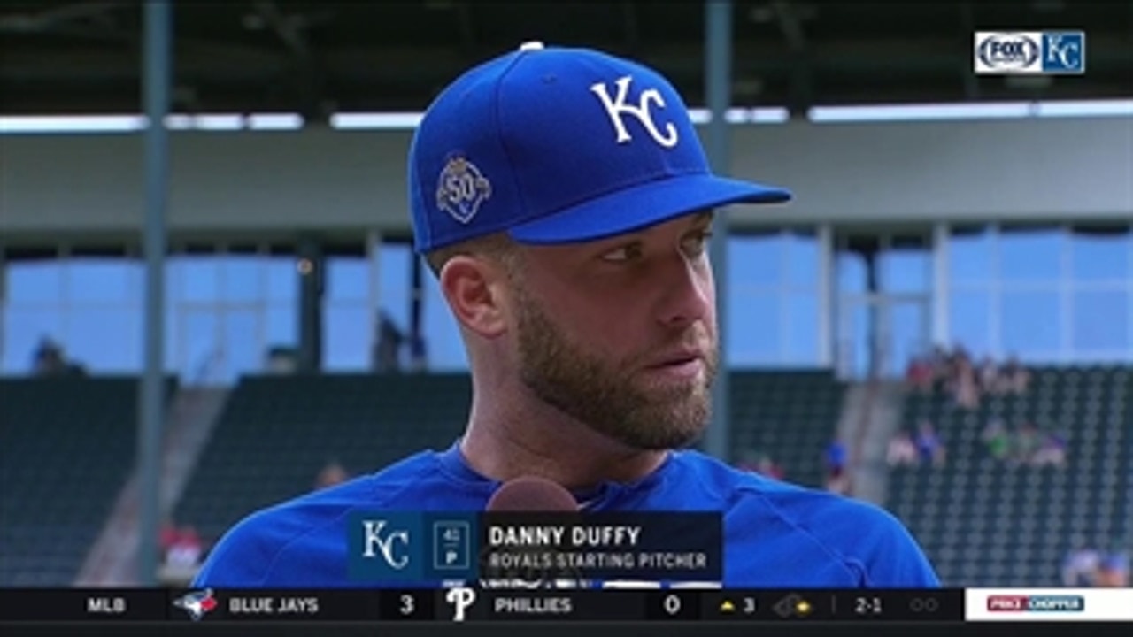 Danny Duffy: Start against Rangers was 'a big load off my back'