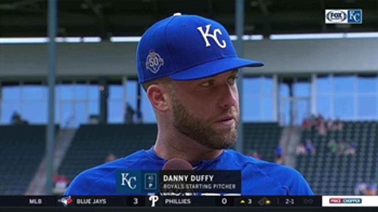 Danny Duffy: Start against Rangers was 'a big load off my back'