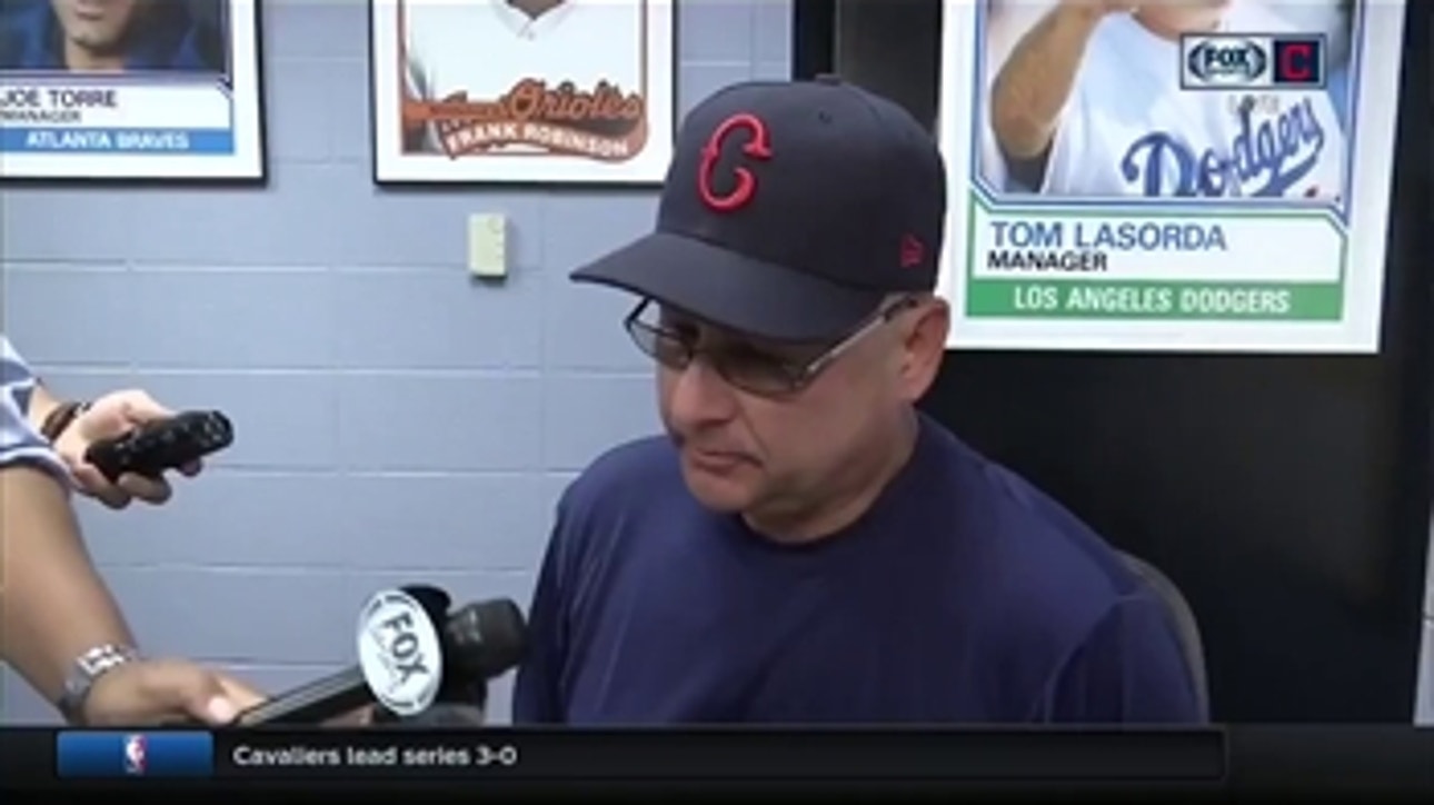 Tito offers update on Michael Brantley, praises pitching after Indians' win