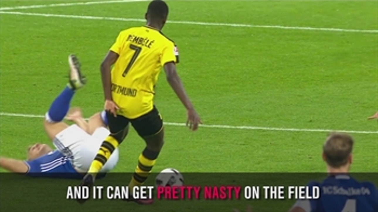 Things got heated in Dortmund and Schalke's rivalry match