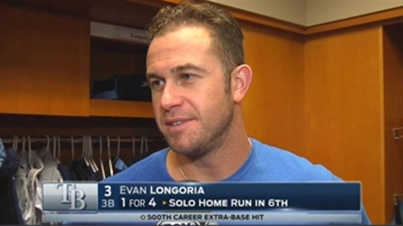 Evan Longoria on reaching 500 career extra-base hits