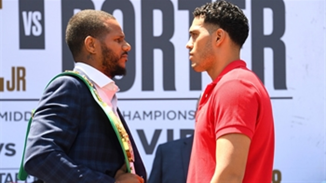 Anthony Dirrell and David Benavidez sit down face to face