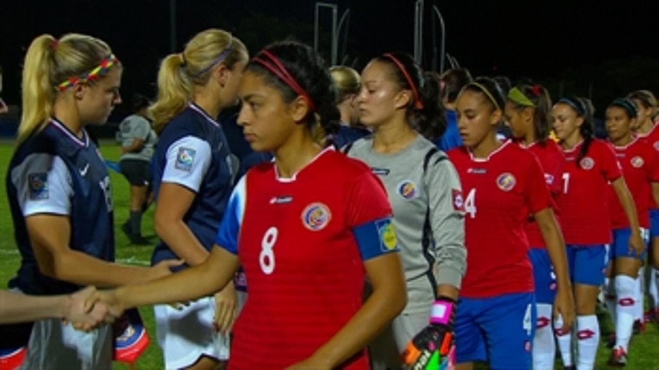 USA v Costa Rica CONCACAF U-20 Women's Highlights