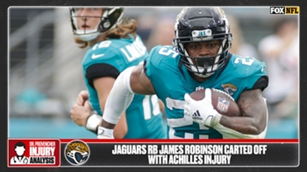 'Rehabilitation of six to eight months' - Dr. Matt assesses James Robinson's Achilles' injury and when Jaguars fans can expect him back