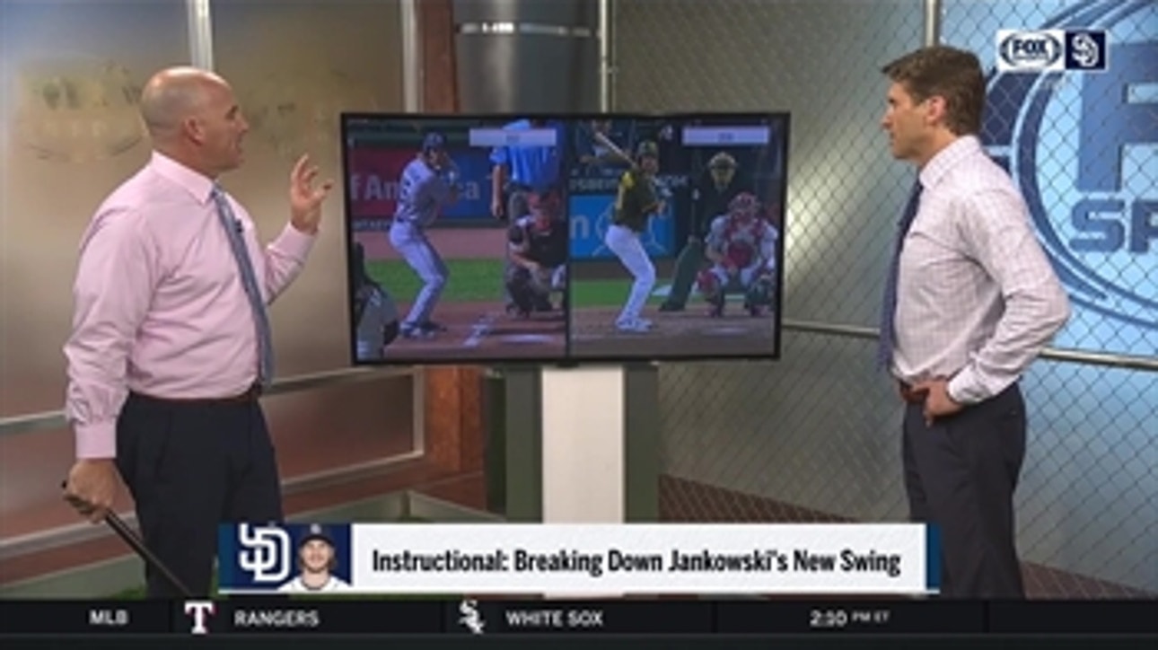 Breaking down Travis Jankowski's new swing
