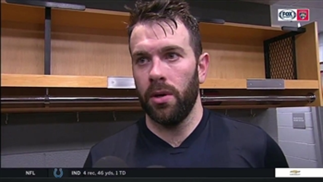 Keith Yandle on how the energy from the young guys was key in the victory over the Blackhawks