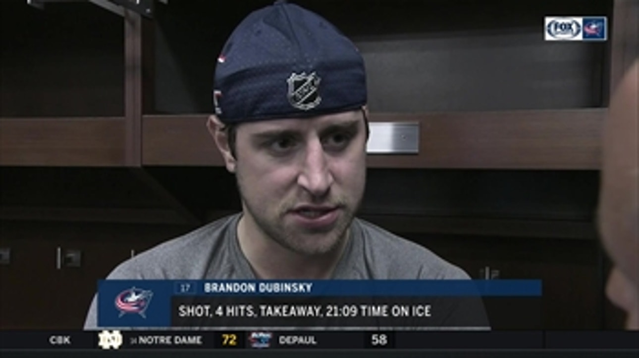 Brandon Dubisnky gives Sergei Bobrovsky the highest of compliments