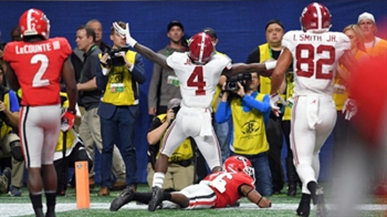 Alabama beats Georgia in the SEC Championship after the Bulldogs' awful fake punt attempt