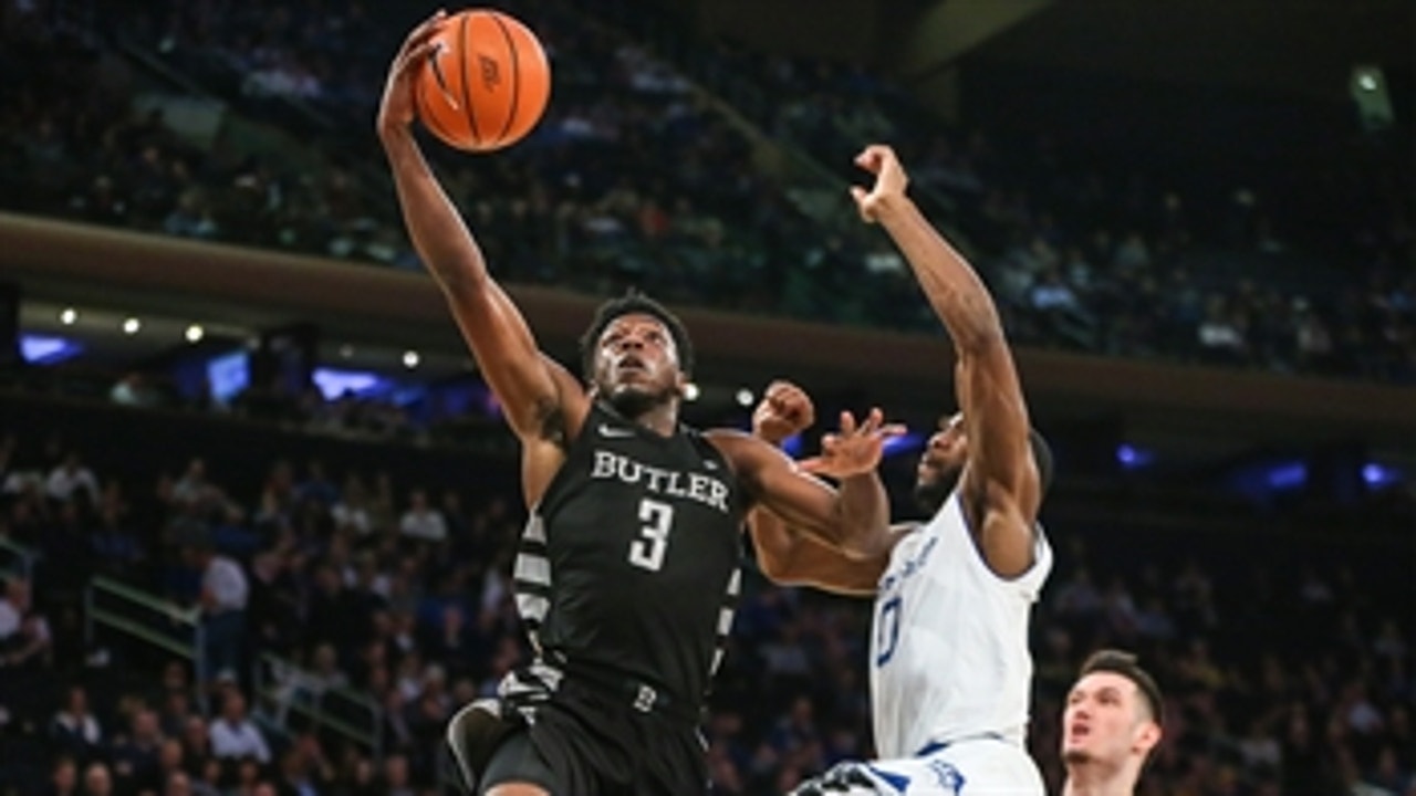 Butler wins first ever Big East Tournament game in last-second thriller