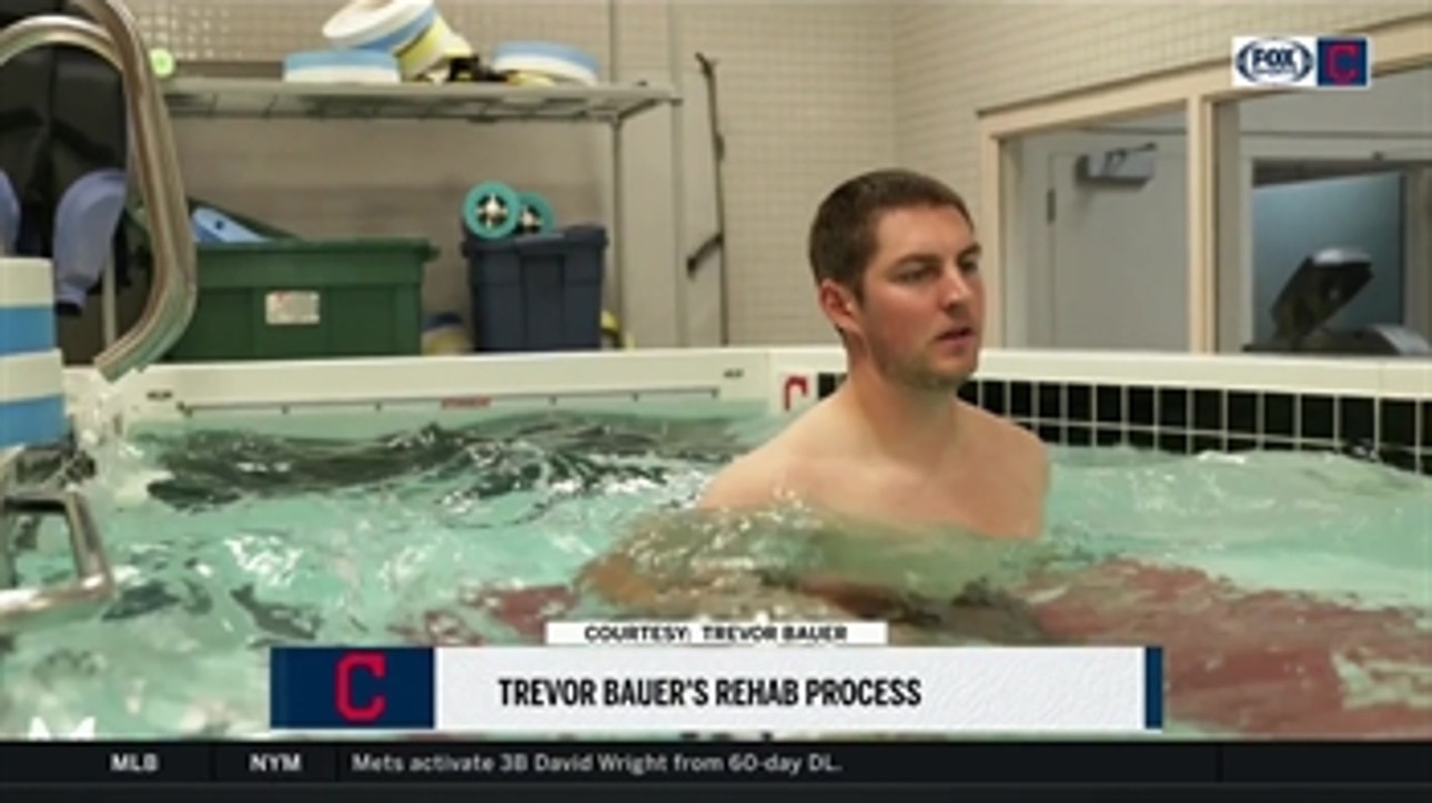 Trevor Bauer gives firsthand, behind-the-scenes look at his rehab process