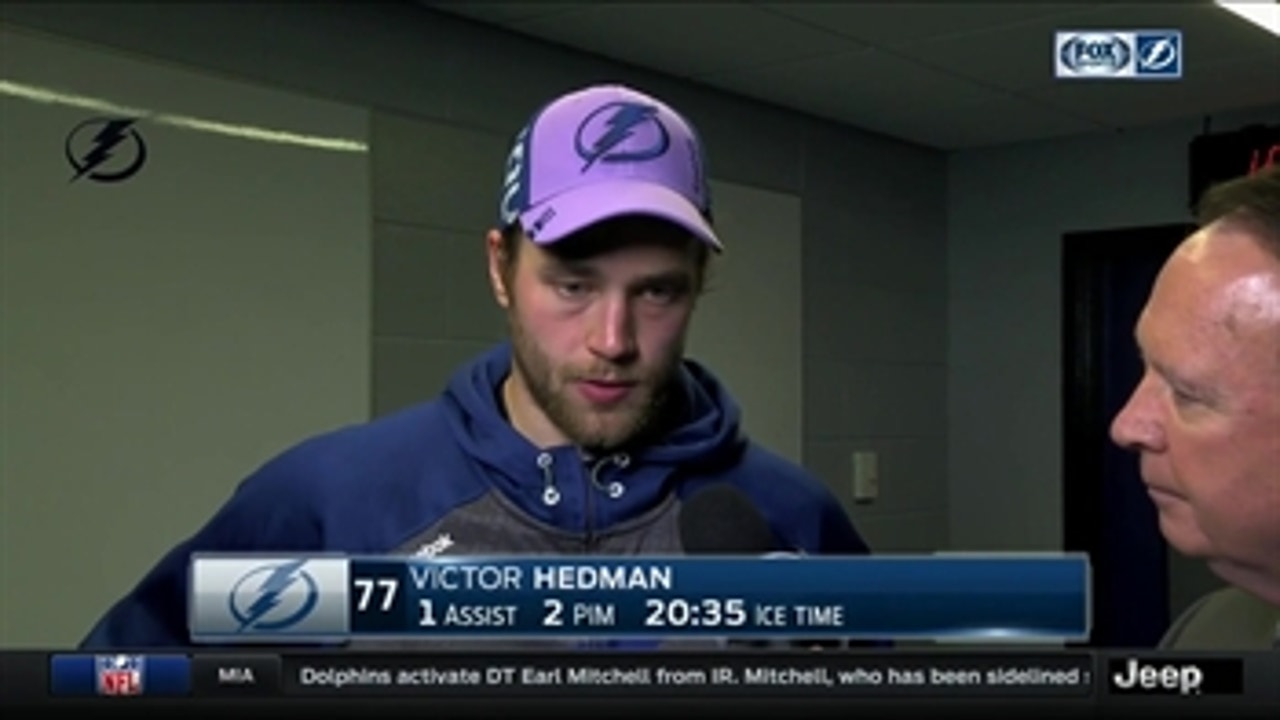 Victor Hedman sets Lightning defenseman mark for assists