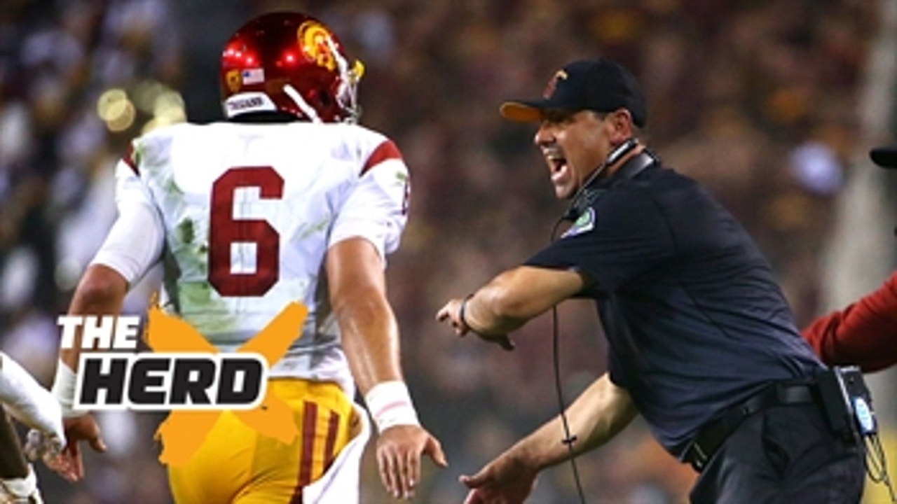 Colin Cowherd wants you to leave Steve Sarkisian alone - 'The Herd'