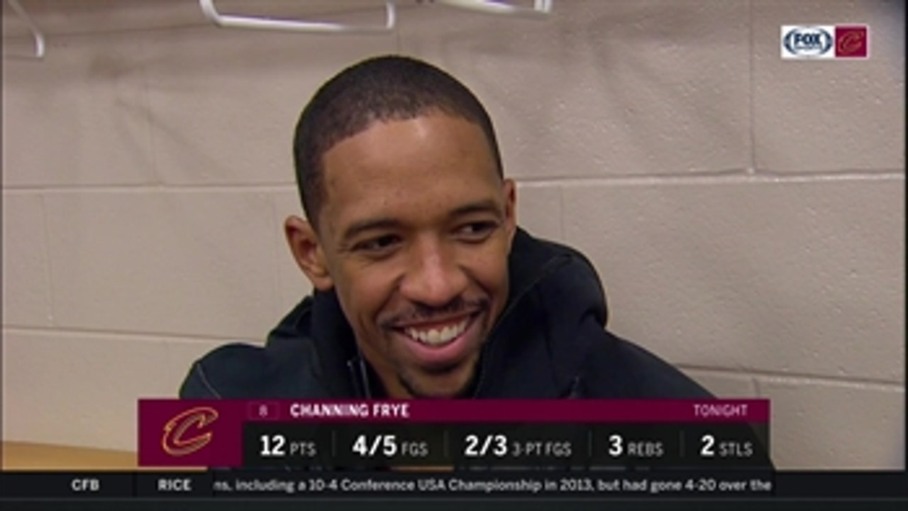 Channing Frye compares improved Cavs to the Transformers