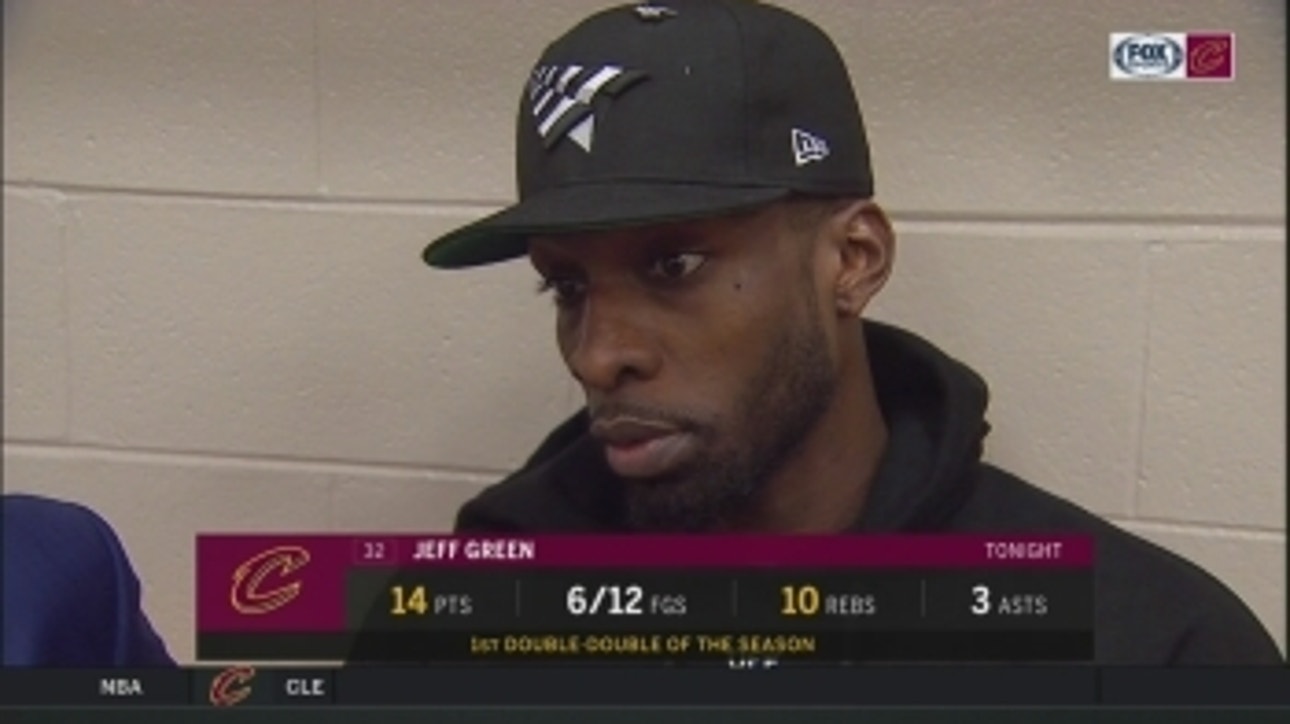 Jeff Green on unselfish Cavs: 'We don't care who scores'